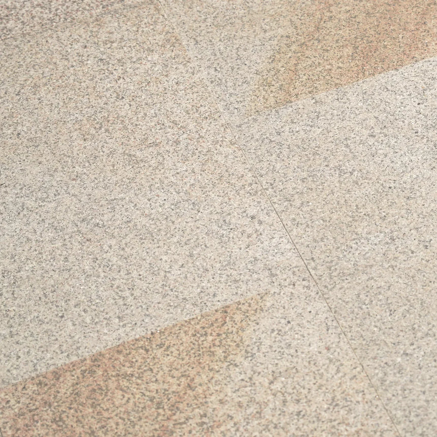 Honey Jesper Granite natural stone surface and installation by Tilemall