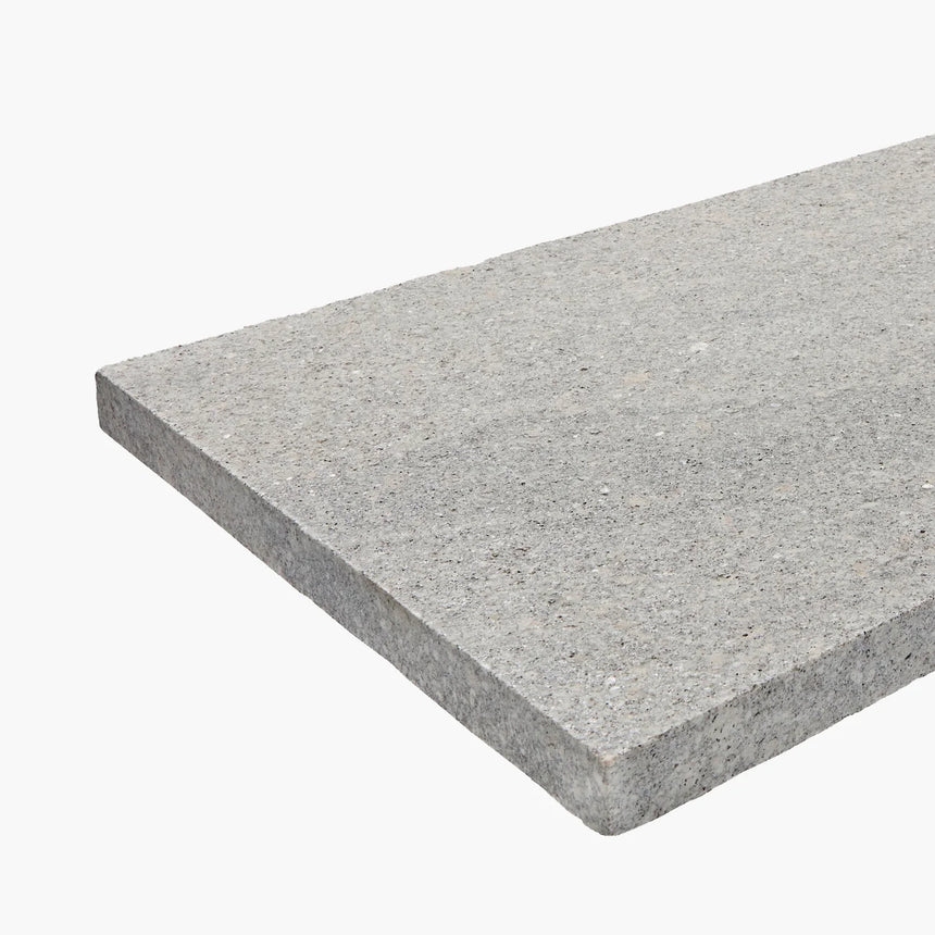 Ocean Grey Granite natural stone surface and installation by Tilemall