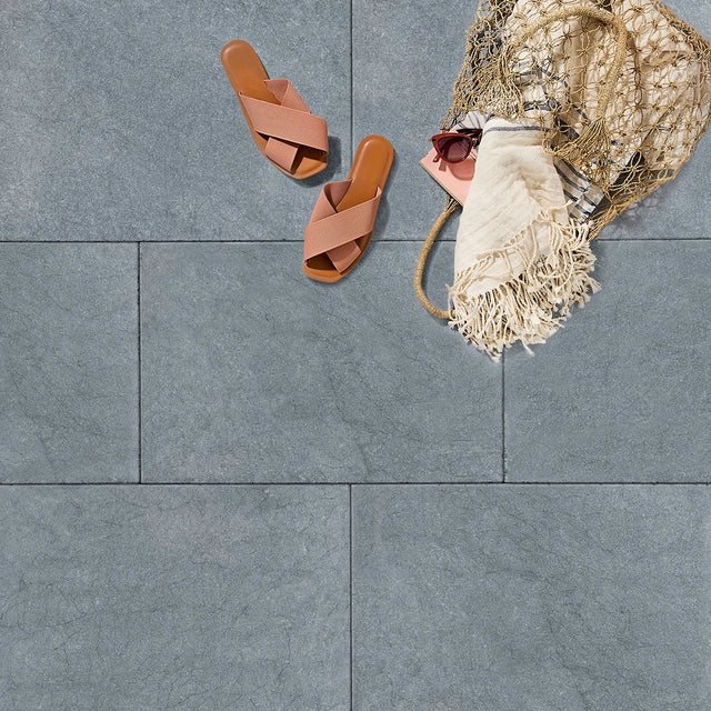 Paras Limestone natural stone surface and installation by Tilemall