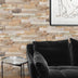 Majra Stacked Walling Panel 600x150x15~22mm
