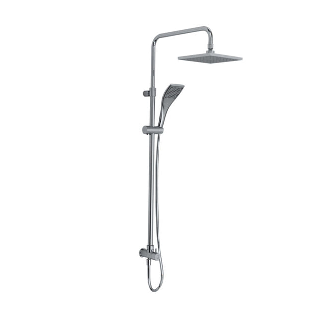 Rain Duet Shower Column with Square Head Shower Kohler Default Title  