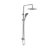 Rain Duet Shower Column with Square Head