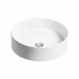 Mica Round Slim Basin White