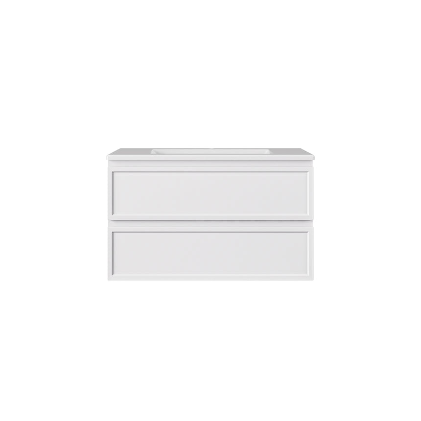 Hamilton Federation Prime Wall Hung Cabinet Matte White