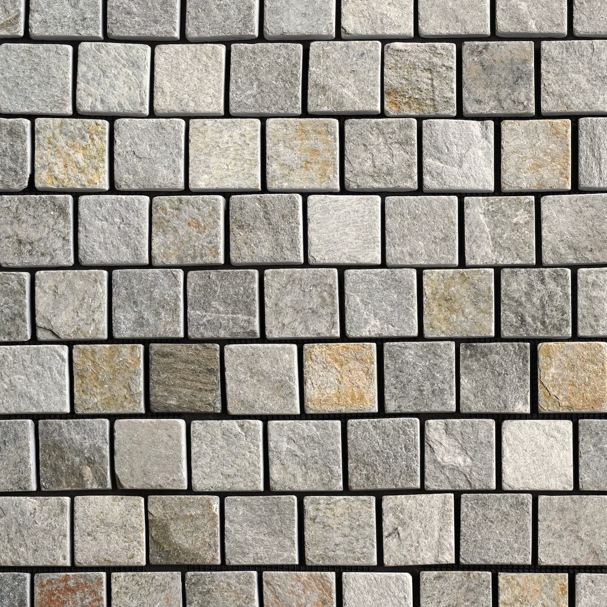 Summit Limestone Cobblestone Sheet Brick Bond 20mm | Tilemall