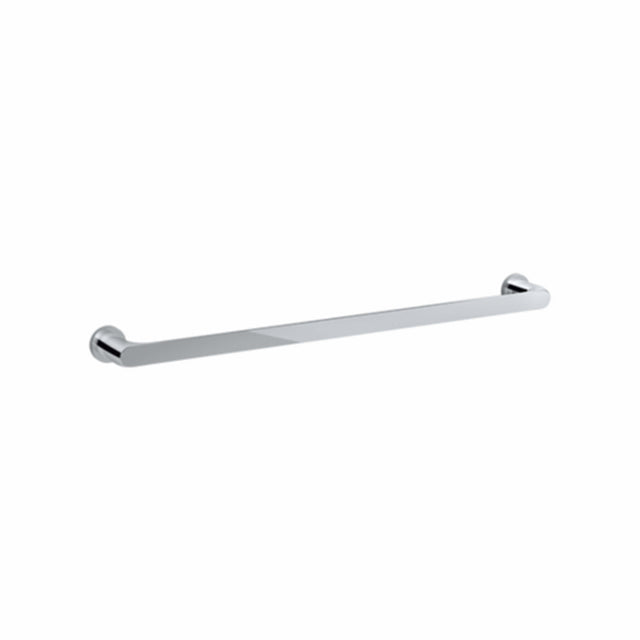 Avid Towel Bar 610mm Polished Chrome Accessories Kohler Default Title  