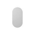 ADP Pill Polished Edge Frameless Mirror Oval