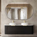 Bondi Black Oak Double Basin Vanity