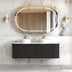 Hampshire Satin Black Double Basin Vanity