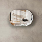 Bondi Natural Oak Shaving Cabinet