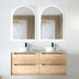 Byron Natural Oak Double Basin Vanity