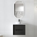 Byron Black Oak Single Basin Vanity