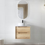 Byron Natural Oak Single Basin Vanity