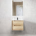 Byron Natural Oak Ceramic Top Single Basin Vanity