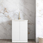 Bondi Matte White Base Cabinet Sets Floor Standing Joinery 650mm