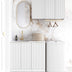 Bondi Matte White Laundry Sets with Internal Drawer 1715mm