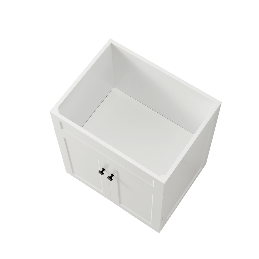 Harold Federation Free Standing Cabinet Matte White