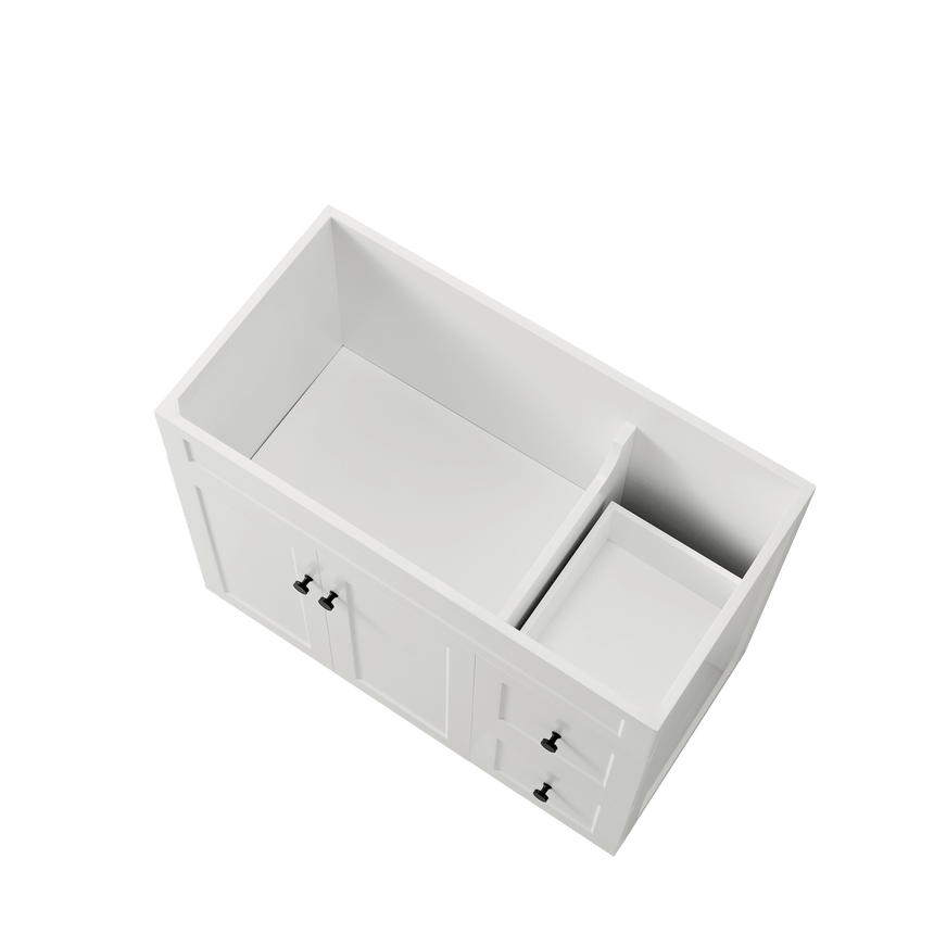 Harold Federation Free Standing Cabinet Matte White