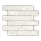 Capri Mosaic Rectangle 48x98mm Porcelain Tumbled Glacier