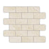 Capri Mosaic Rectangle 48x98mm Porcelain Tumbled Nutmeg