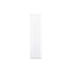 Ceramic 3D Concave 68x280 Gloss White Subway Pressed