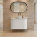 Devito Modern Wall Hung Cabinet Matte White
