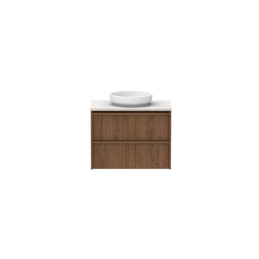 ADP Eli All Drawer Twin Wall Hung Vanity Caesarstone Mineral Vanity ADP