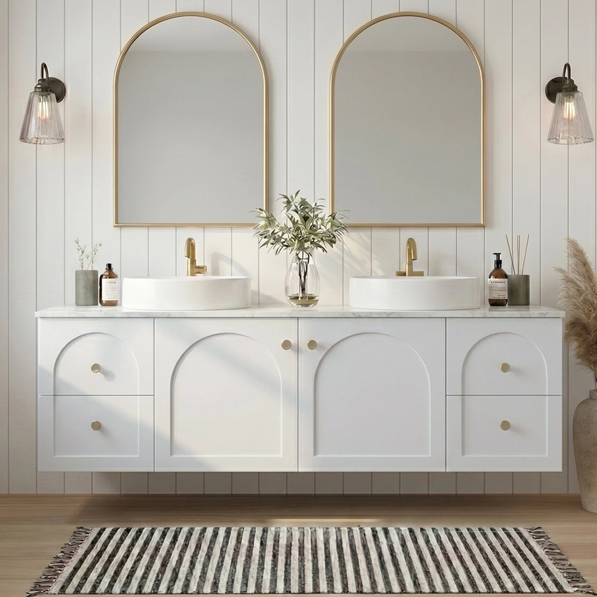 Chester Federation Wall Hung Cabinet Matte White