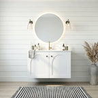 Chester Federation Wall Hung Cabinet Matte White