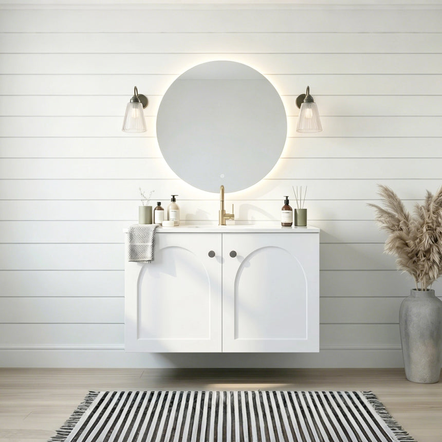 Chester Federation Wall Hung Cabinet Matte White