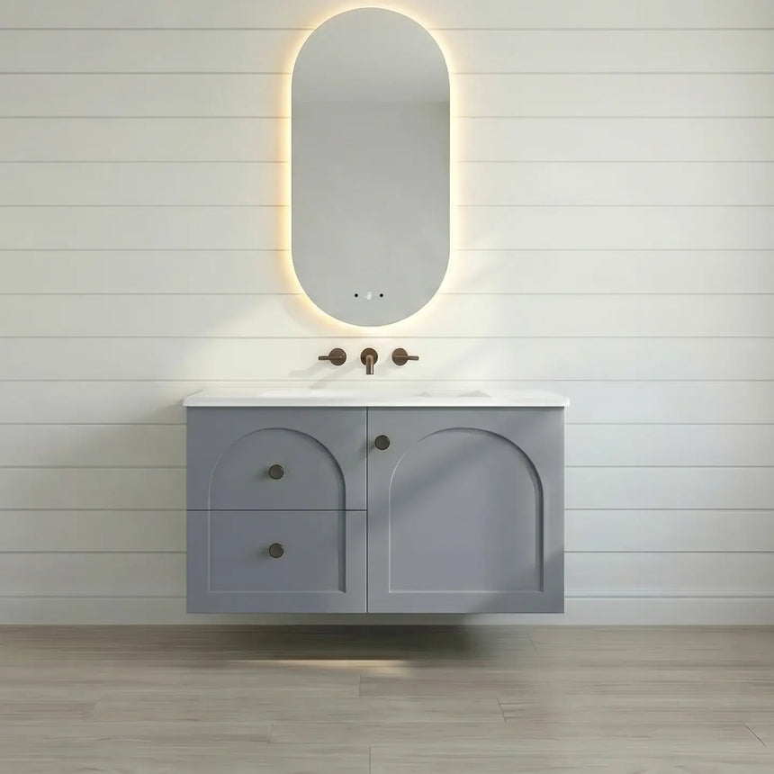 Chester Federation Wall Hung Cabinet Power Grey