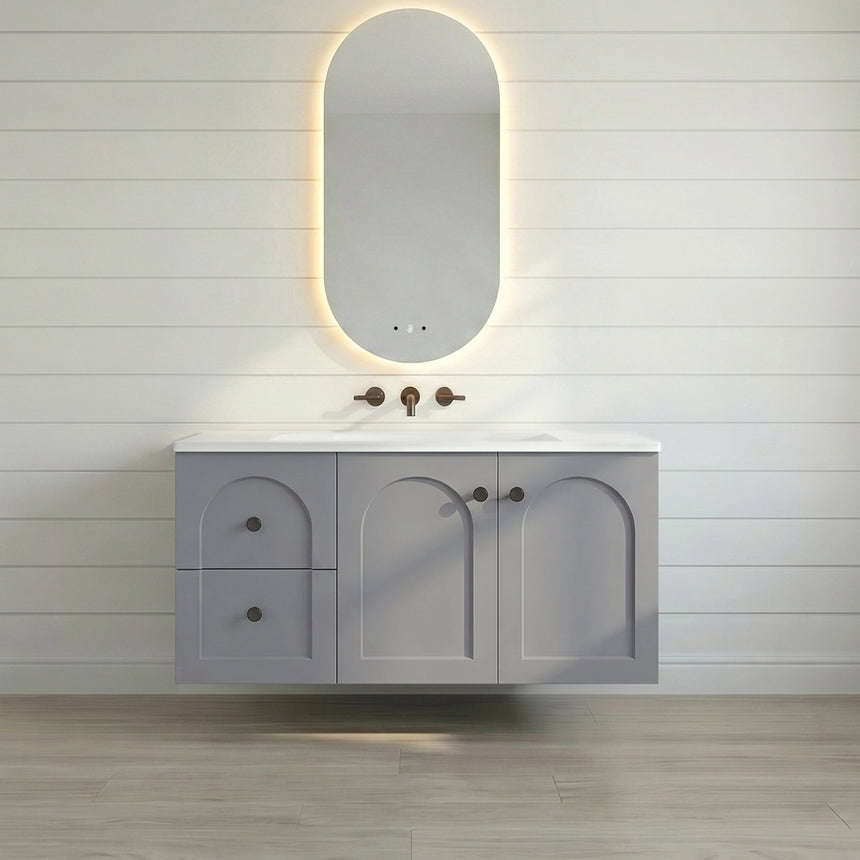 Chester Federation Wall Hung Cabinet Power Grey
