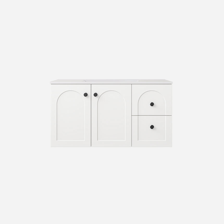 Chester Federation Wall Hung Cabinet Matte White
