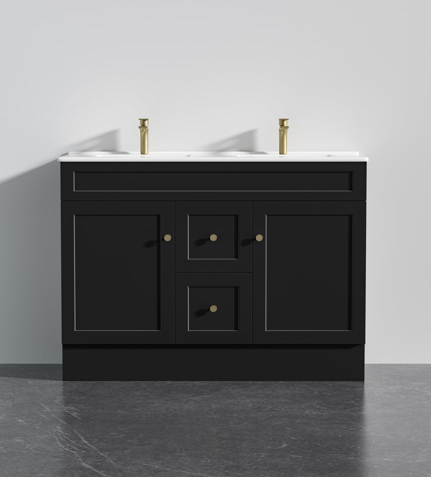 Harold Federation Free Standing Cabinet Matte Black
