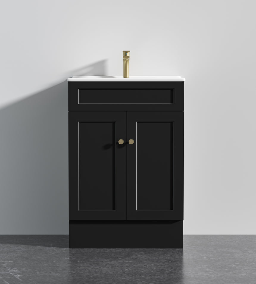 Harold Federation Free Standing Cabinet Matte Black