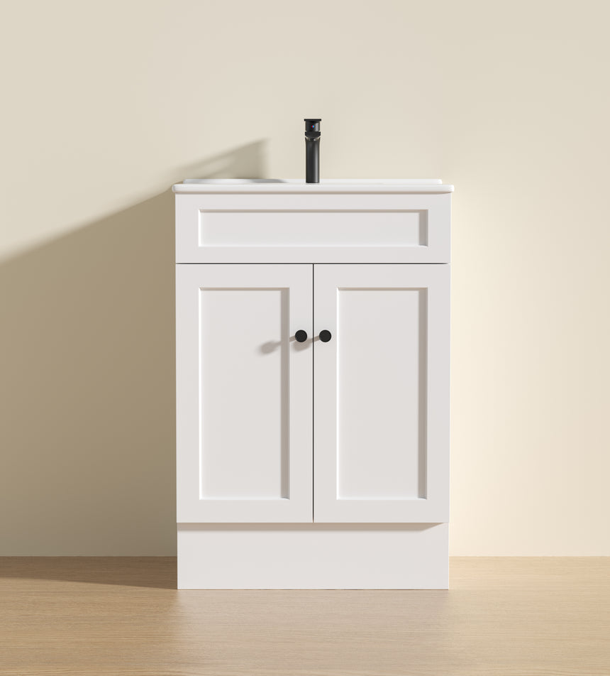 Harold Federation Free Standing Cabinet Matte White