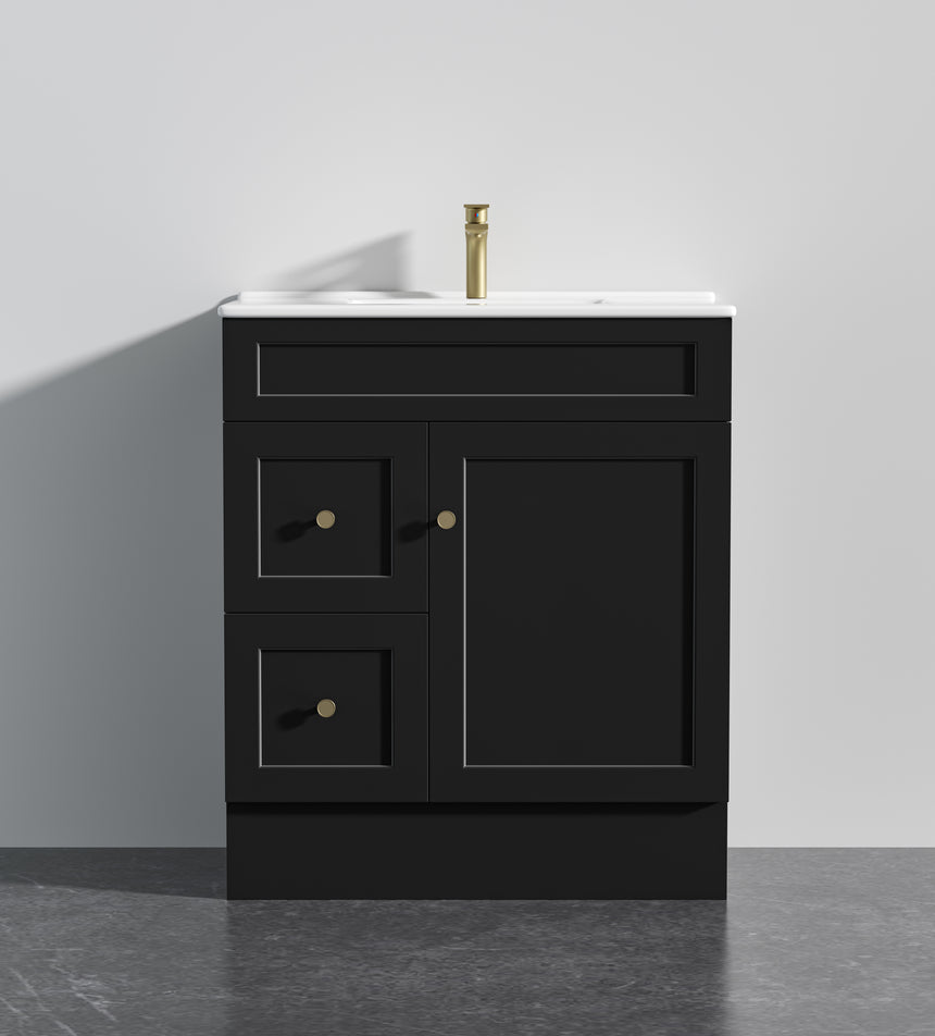 Harold Federation Free Standing Cabinet Matte Black