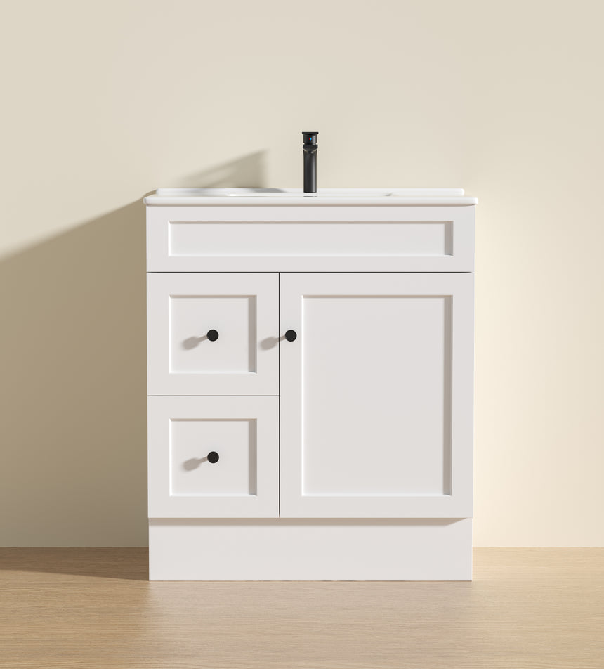 Harold Federation Free Standing Cabinet Matte White