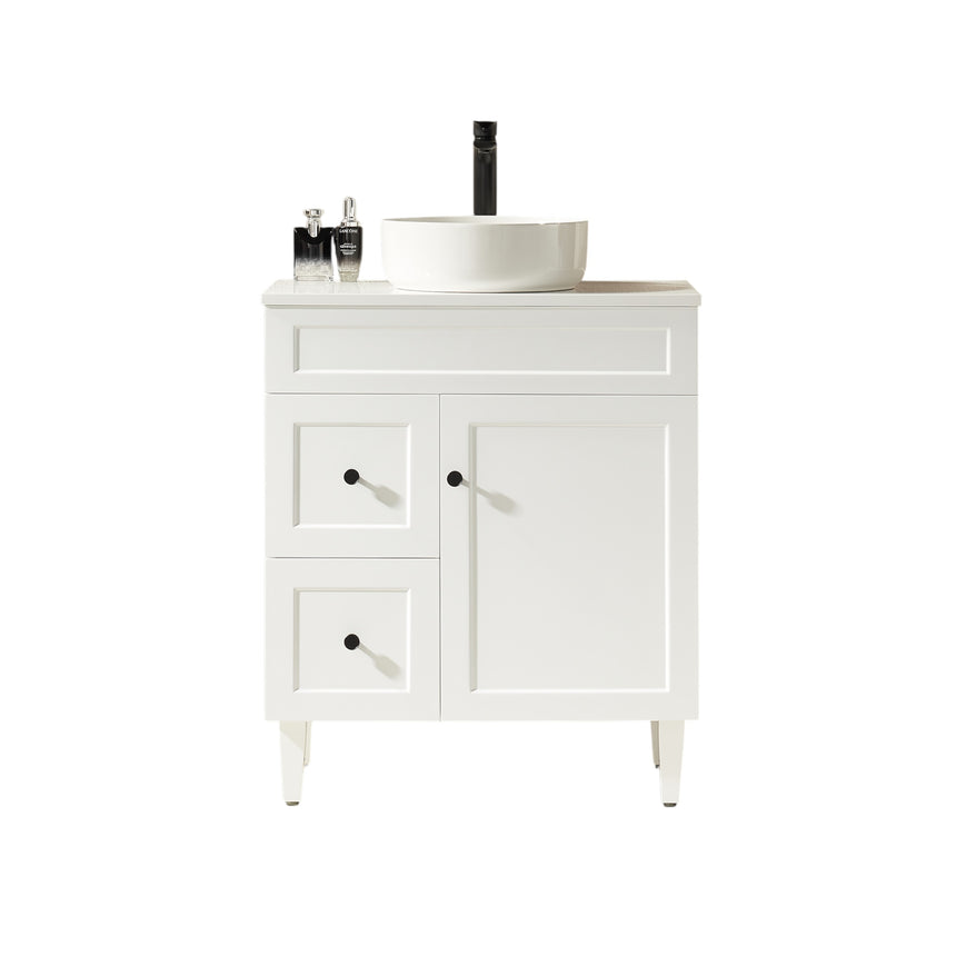 Harold Federation Free Standing Cabinet Matte White