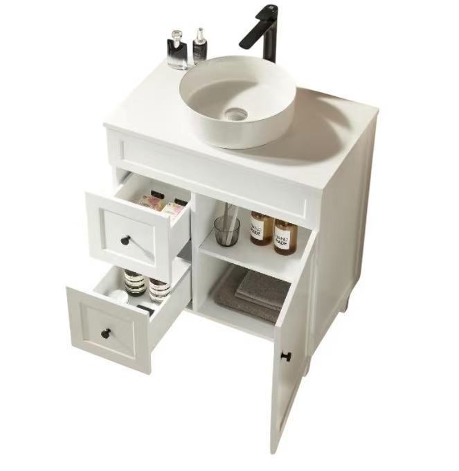 Harold Federation Free Standing Cabinet Matte White