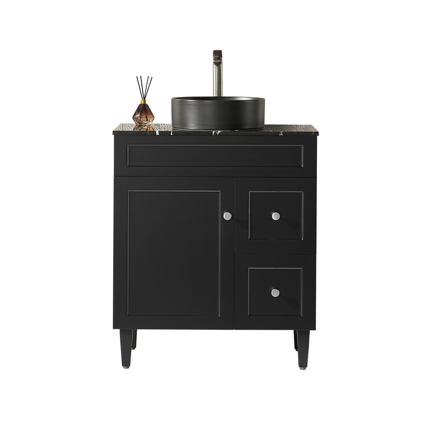 Harold Federation Free Standing Cabinet Matte Black