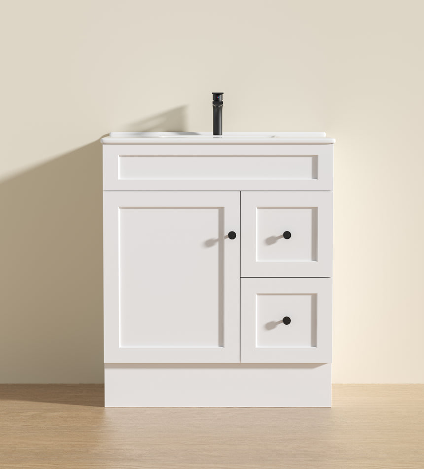 Harold Federation Free Standing Cabinet Matte White