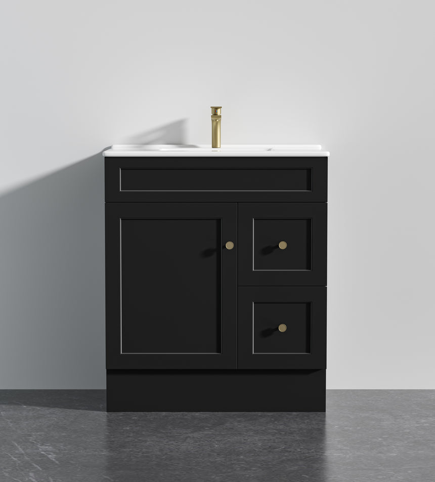 Harold Federation Free Standing Cabinet Matte Black