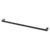 Phoenix Gloss Single Towel Rail 800mm Brushed Carbon