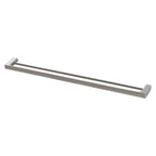 Phoenix Gloss Double Towel Rail 800mm Brushed Nickel