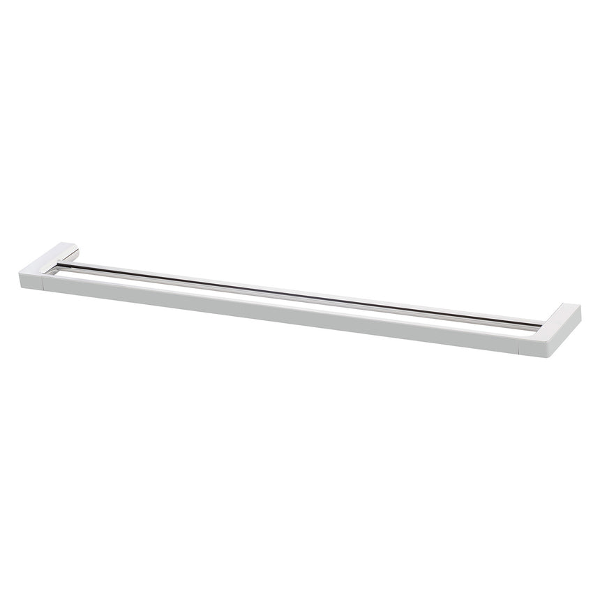Phoenix Gloss Double Towel Rail 800mm Chrome, product view
