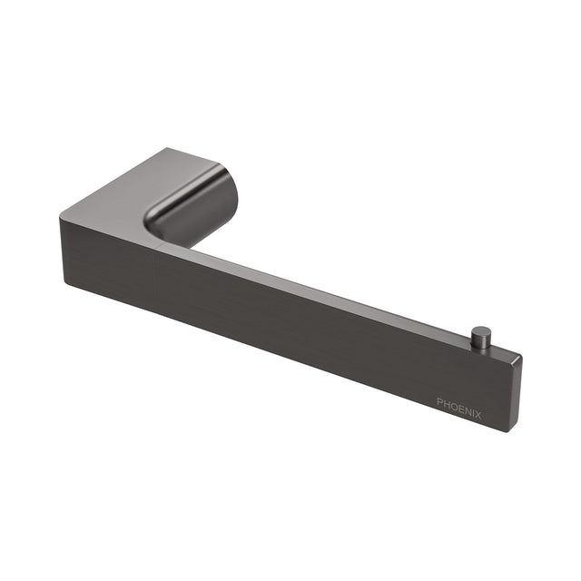 Phoenix Gloss Toilet Roll Holder Brushed Carbon, product view