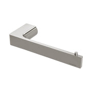 Phoenix Gloss toilet roll holder 176mm brushed nickel by Tilemall with curved bar and mounting bracket
