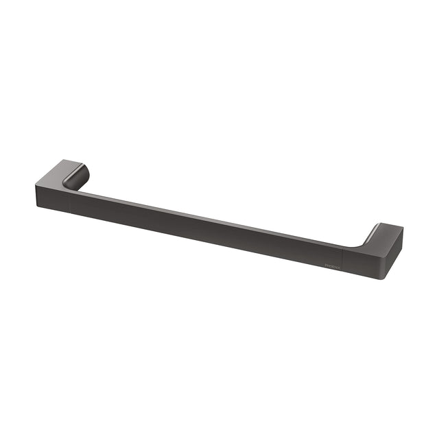 Phoenix Gloss Hand Towel Rail Brushed Carbon, product view