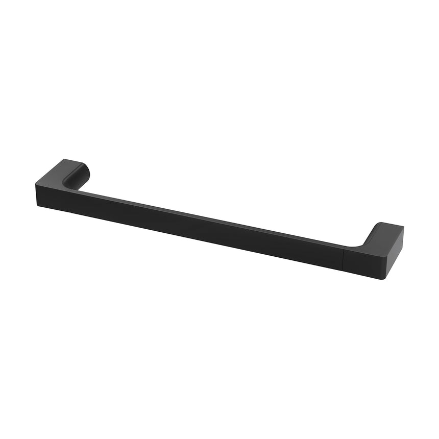 Phoenix Gloss Hand Towel Rail Matte Black, product view
